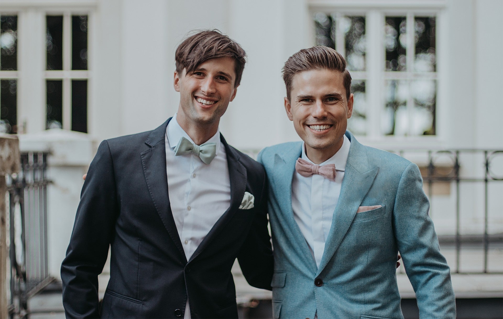 Tobias und Julian, die beiden Gründer von Adam Bows.