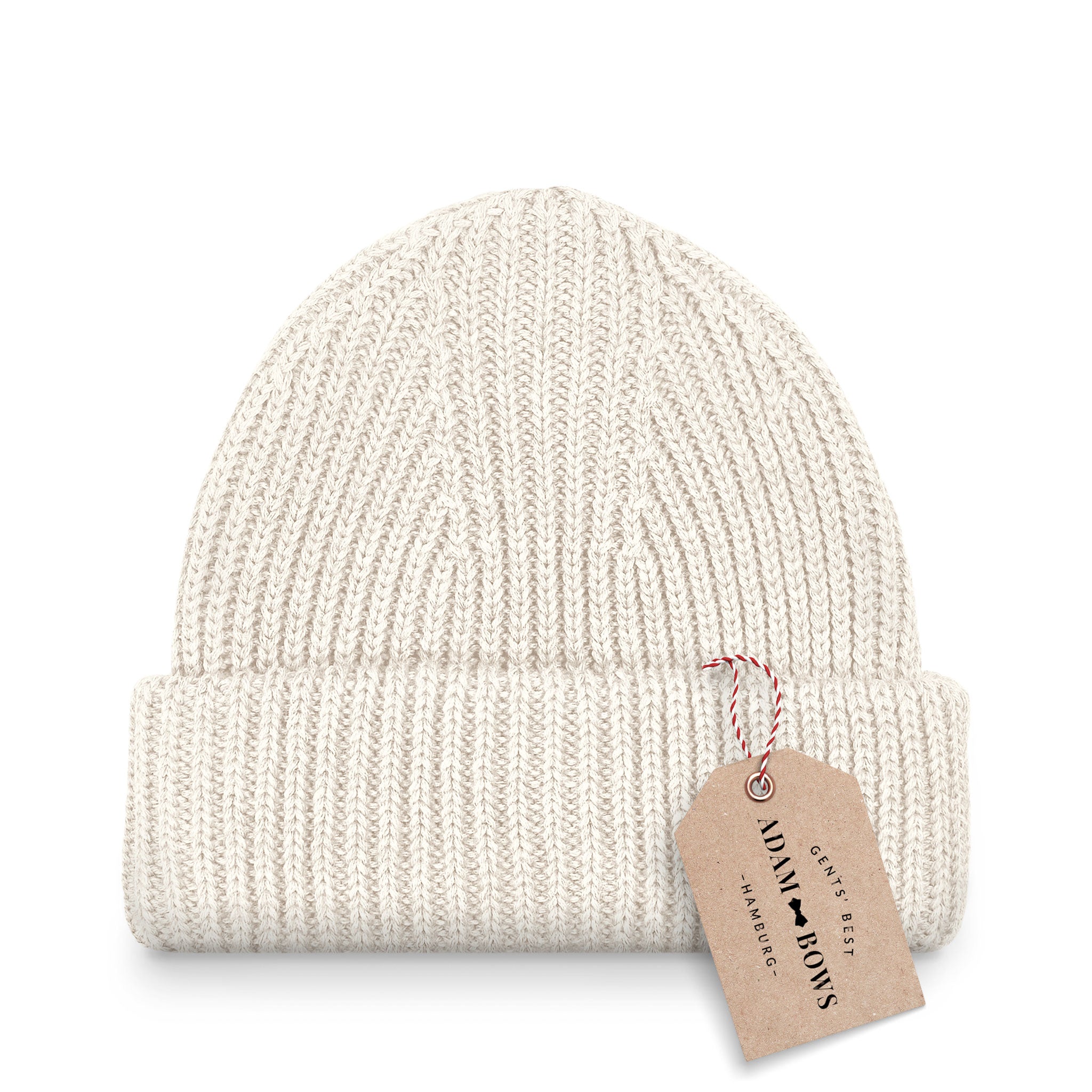 Short Beanie beige natur
