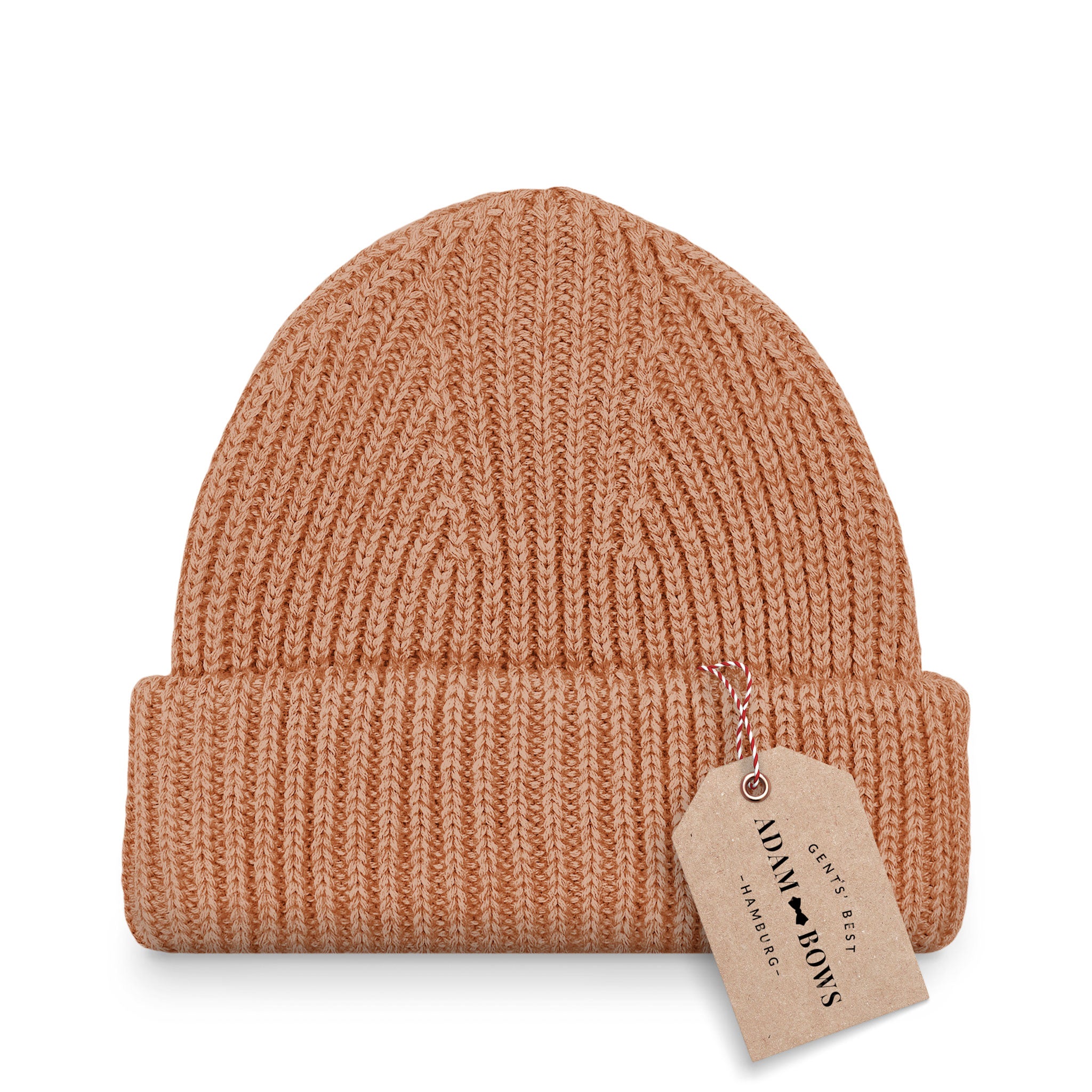 Short Beanie rostbraun