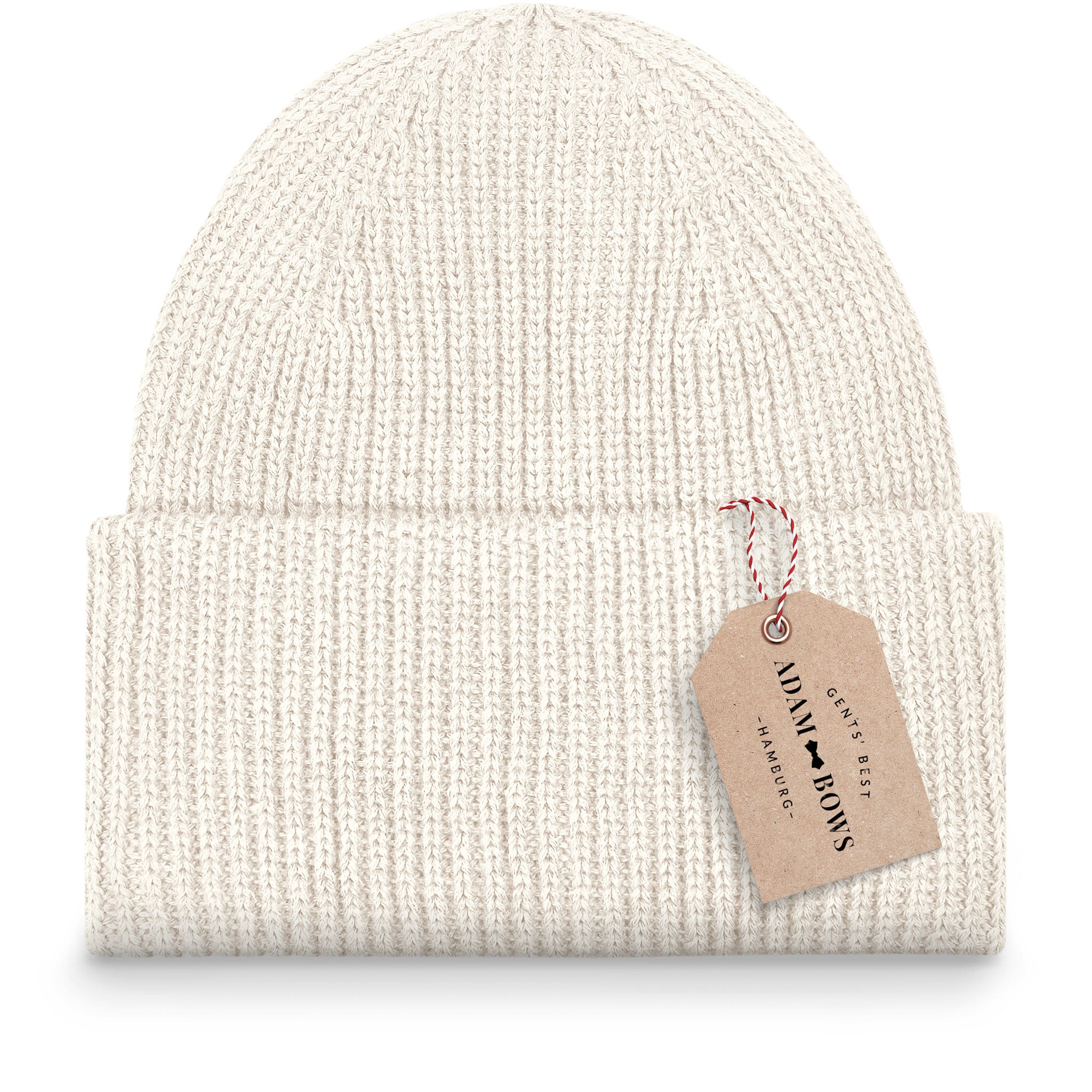 Long Beanie natural beige