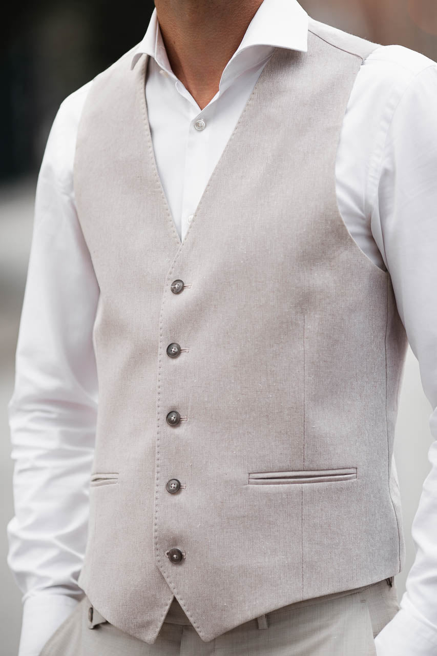 adam-bows-anzugweste-leinen-natur-beige-hochzeit-michel-vintage