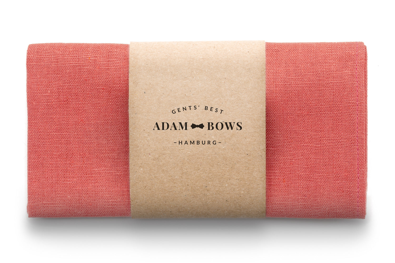adam-bows-einstecktuch-orangerot-pepe