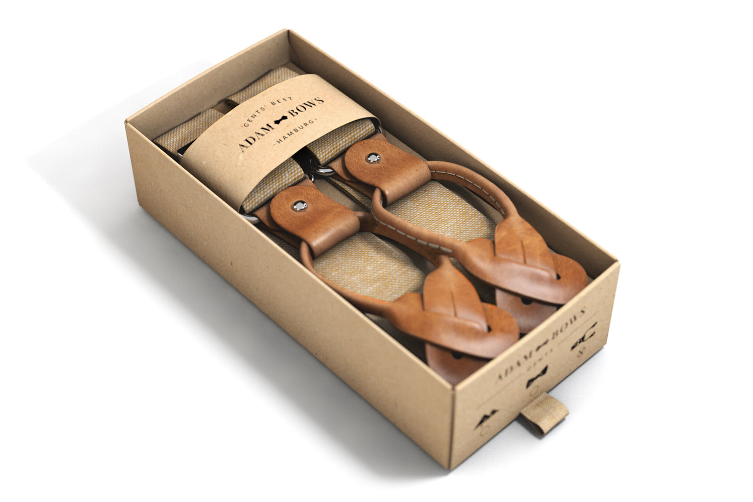 adam-bows-hosentraeger-claas-hellbraun-packaging-braun