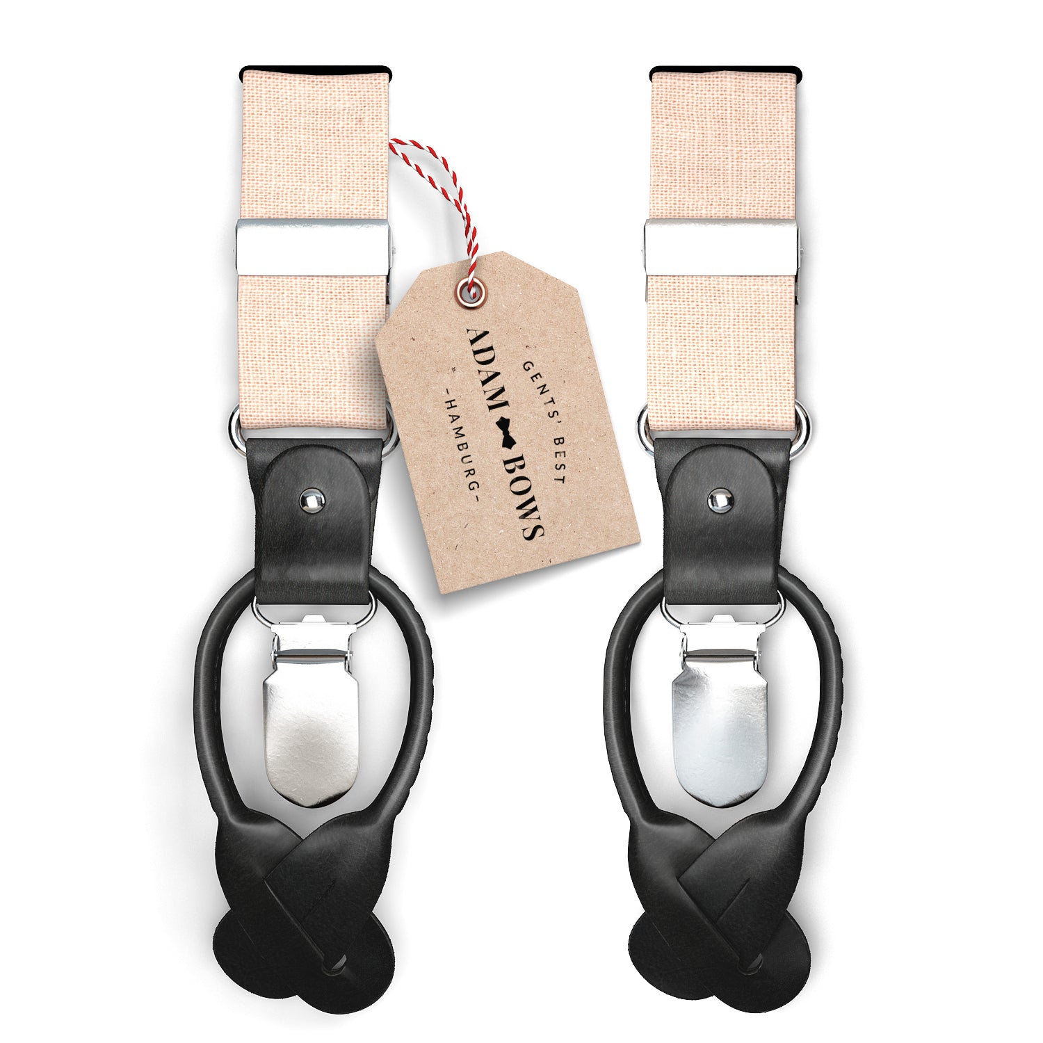 adam-bows-hosentraeger-francois-apricot-pastell-leder-schwarz