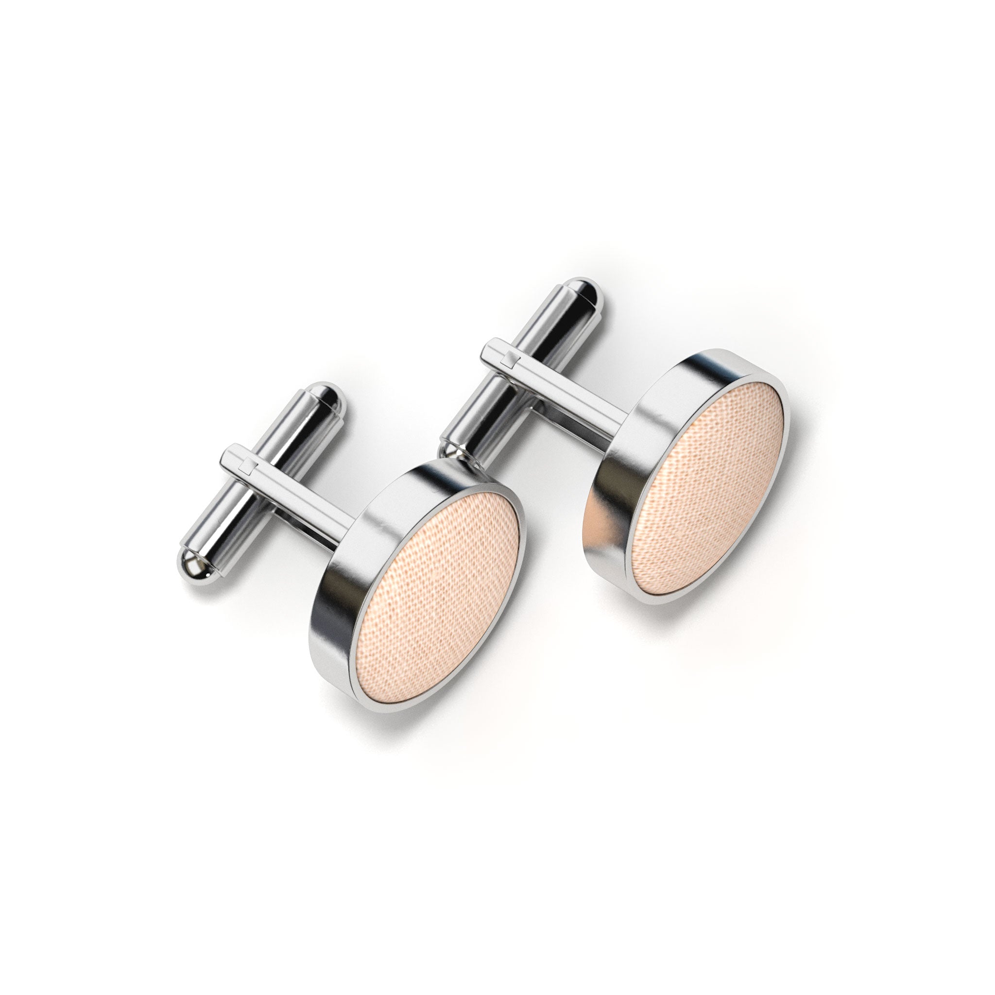 adam-bows-manschettenknoepf_Francois_apricot_silber
