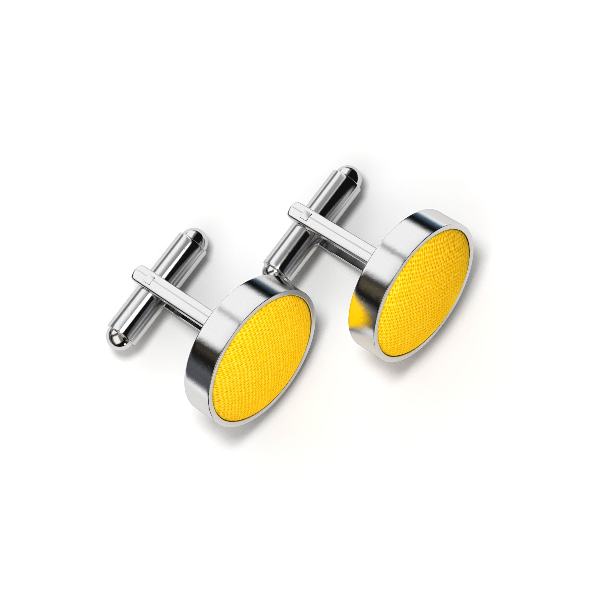 adam-bows-manschettenknoepf_Sunny_gelb_silber