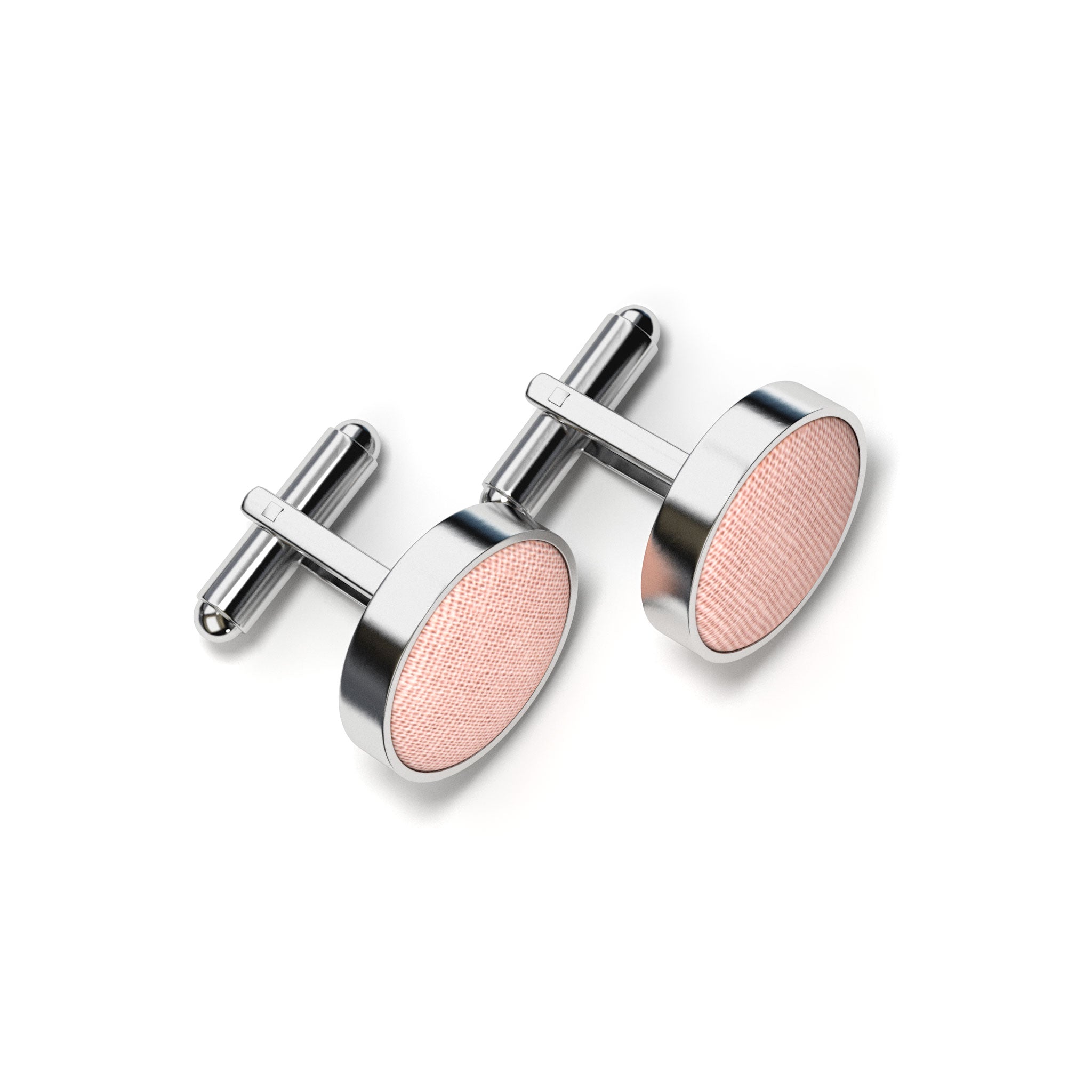 adam-bows-manschettenknoepf_Vincent_altrosa_silber