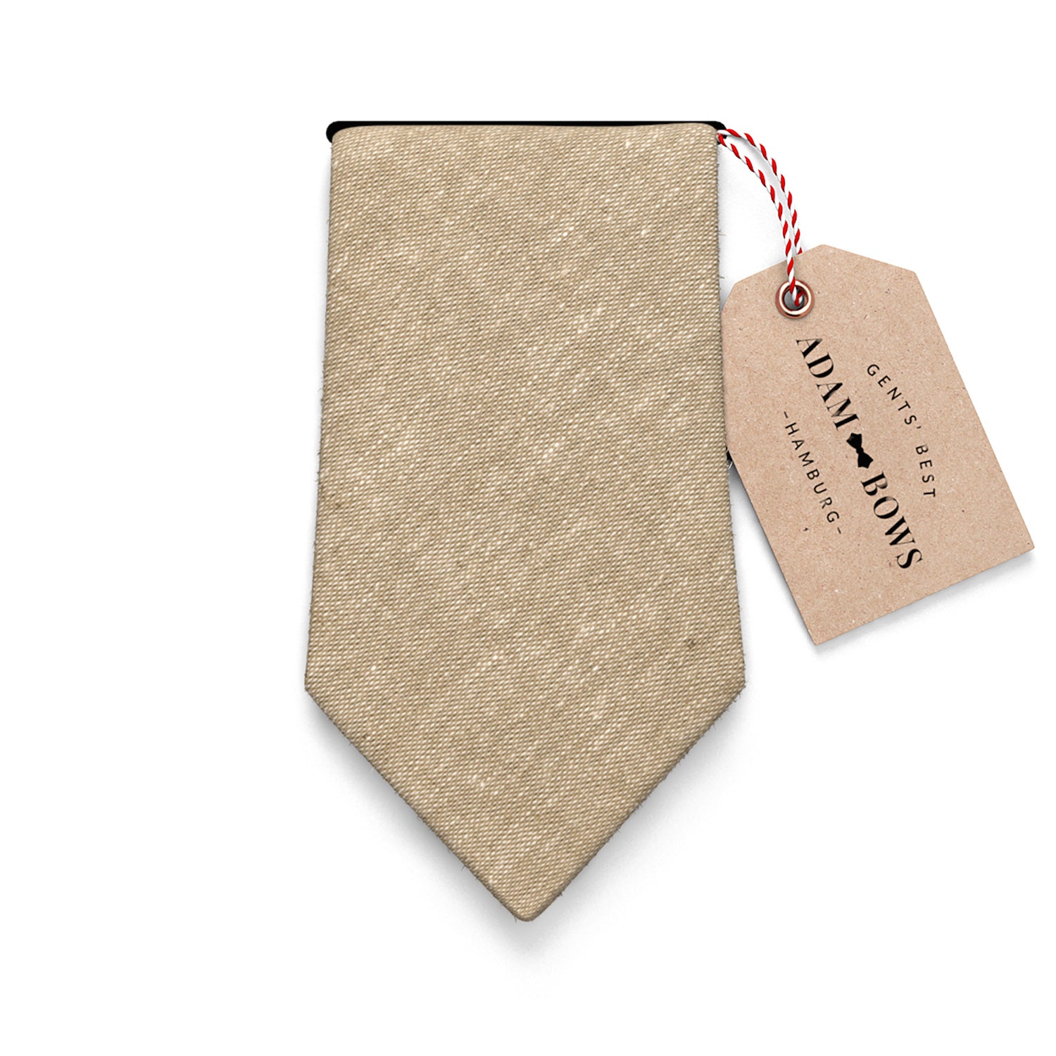 krawatte-braun-mokka-leinen-vintage-hanno-adambows