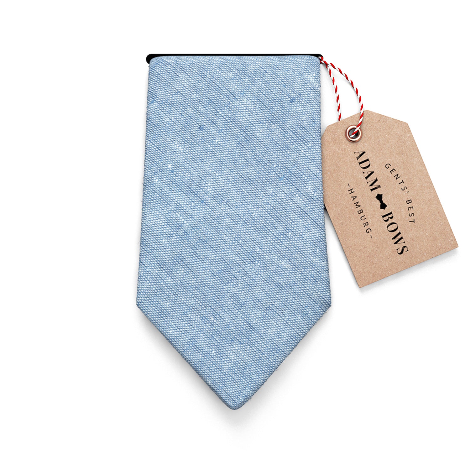 krawatte-hellblau-leinen-vintage-justus-adambows