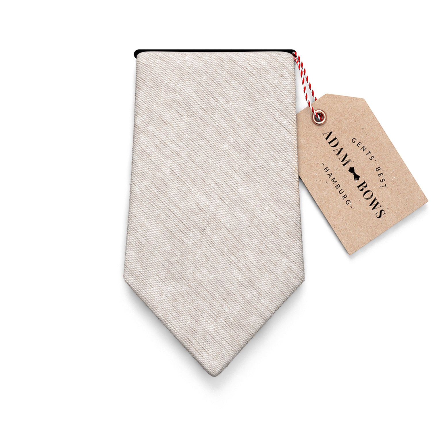 krawatte-natur-beige-leinen-vintage-michel-adambows