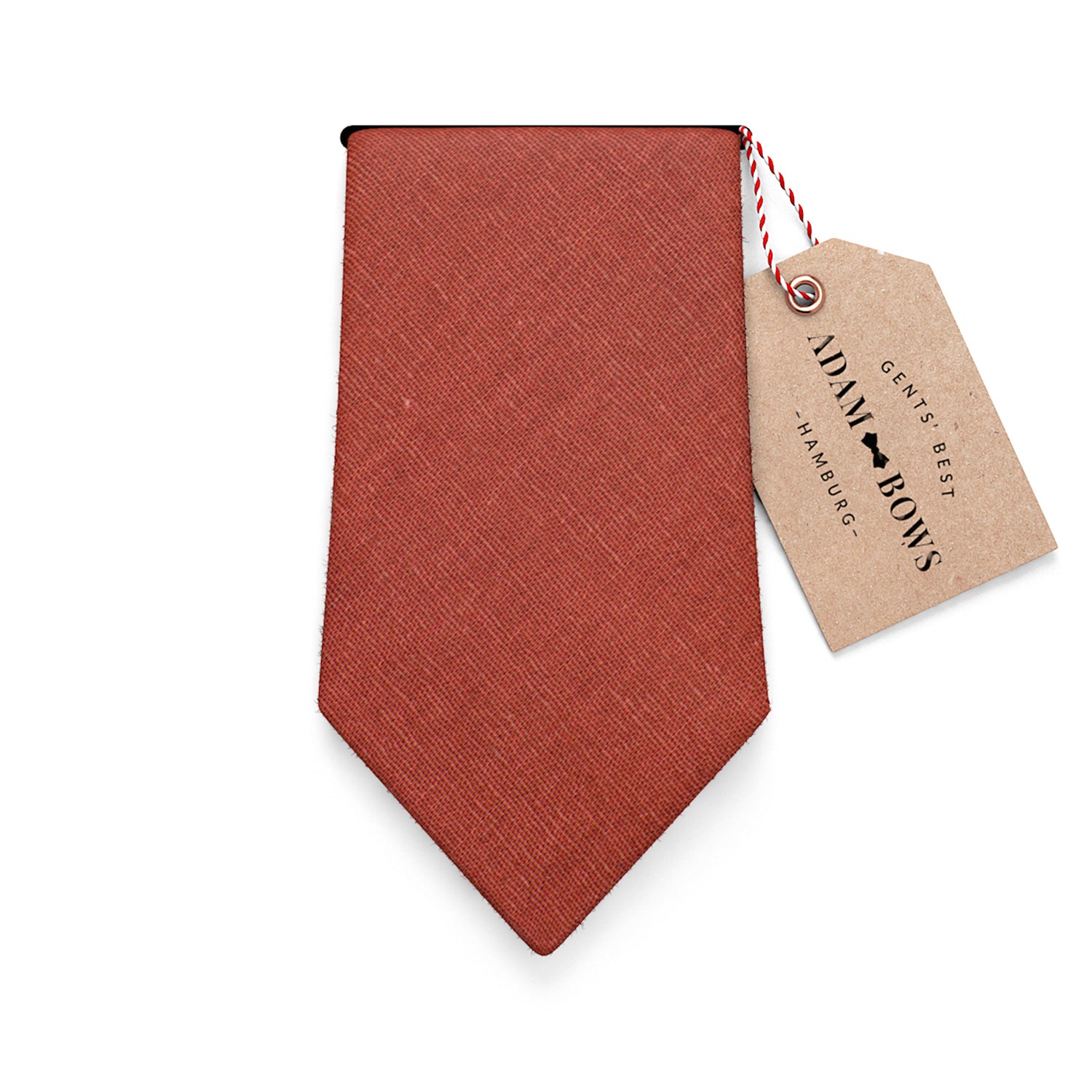 krawatte-rostrot-braunrot-leinen-vintage-frederik-adambows