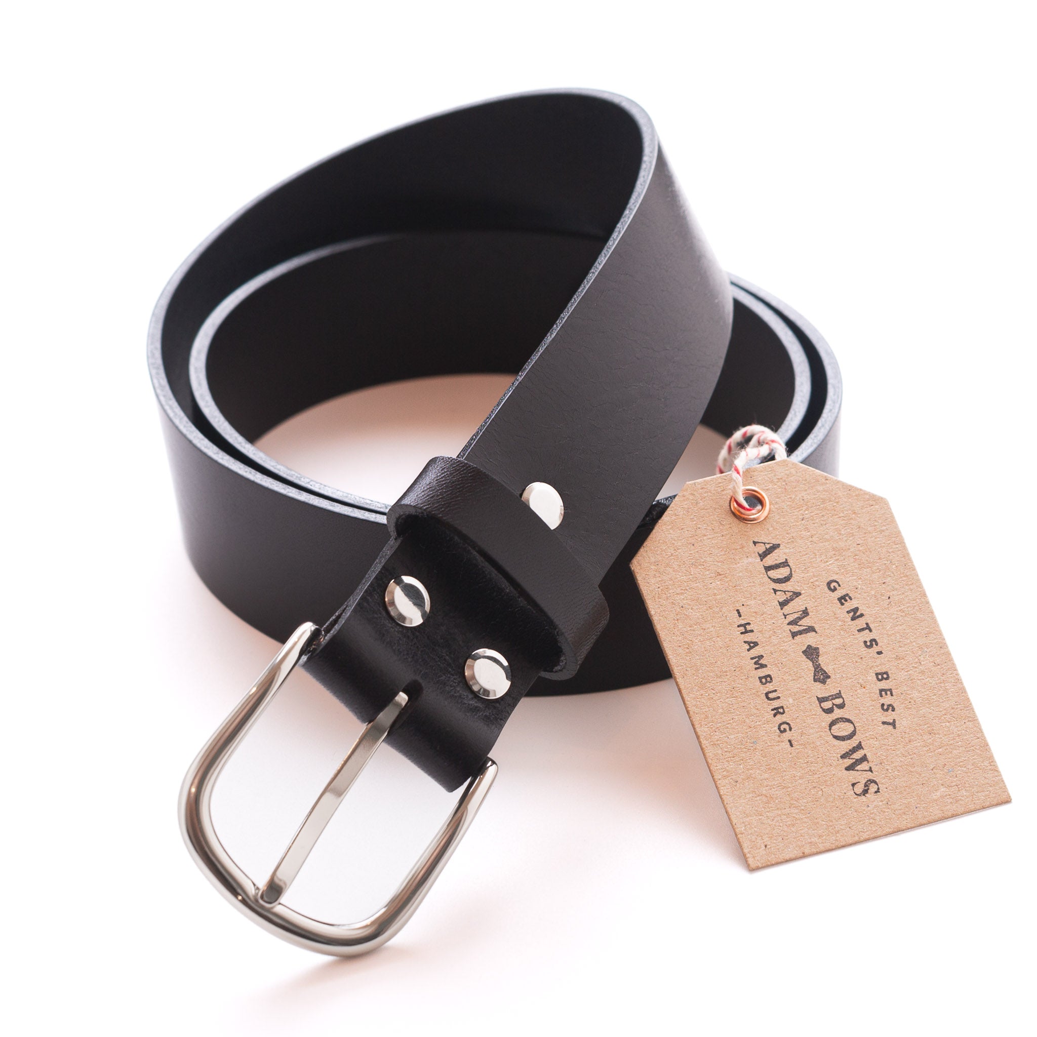 Black belt - silver buckle